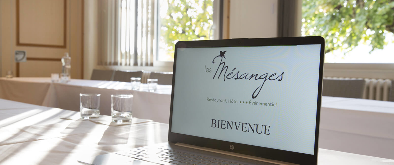 L'Hôtel Restaurant des Mésanges vous propose des offresBusiness et d'organiser vos événements professionnels