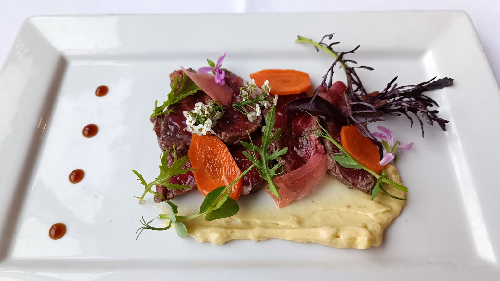 Le tataki de boeuf , gourmand et généreux