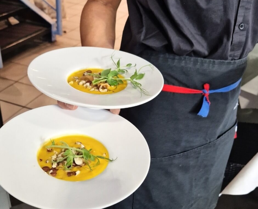 Plat de la Mésange Toquée - Restaurant à Uriage