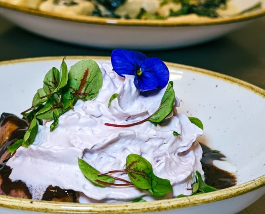 Plat de la Mésange Toquée - Restaurant à Uriage