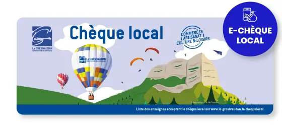 Grésivaudan - Chèque Local