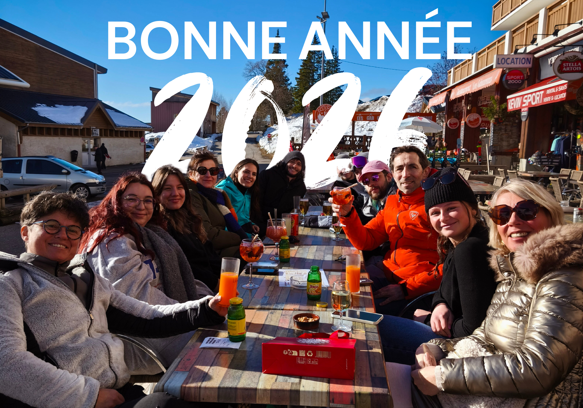 l'équipe des Mésanges vous souhaite une belle année 2026